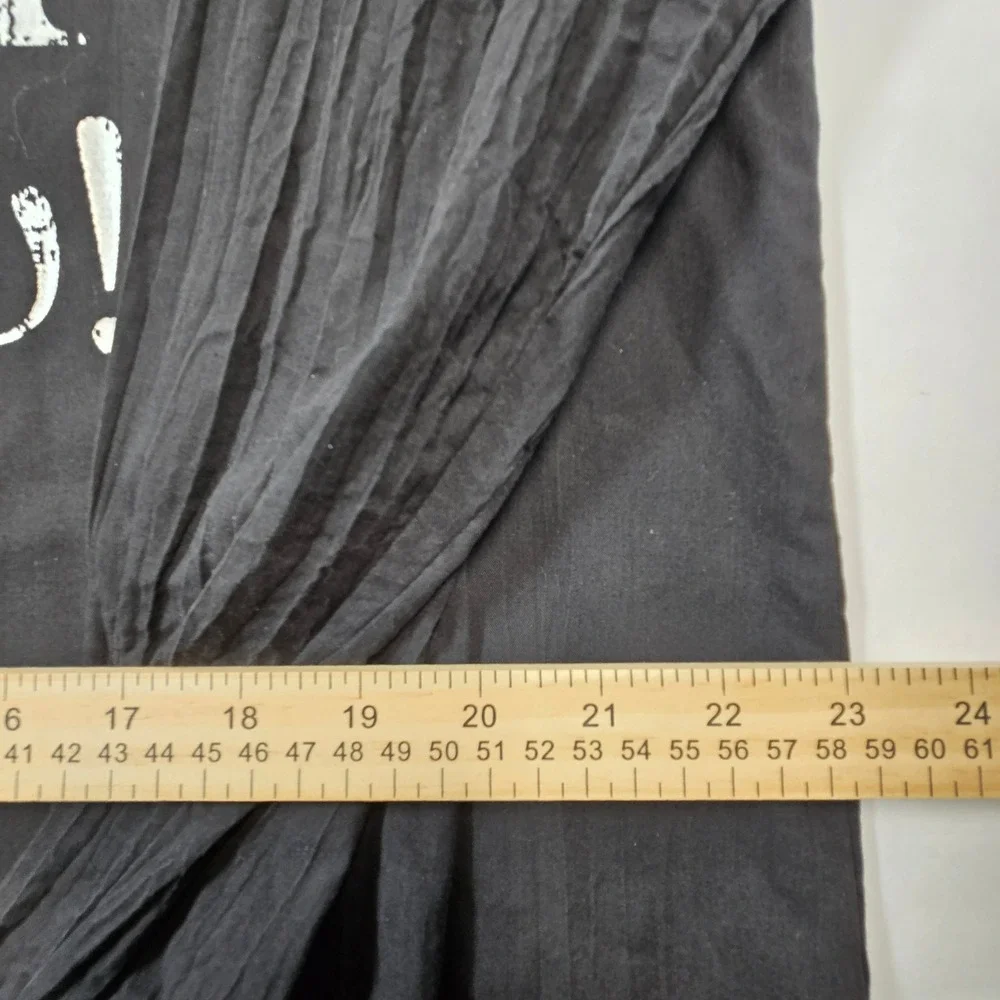 Vintage Y2K Mission Graphic Shirt 2XL Made in USA Black Oversized - Picture 6 of 8